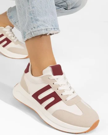Sneakers dama Roksana V2 bej