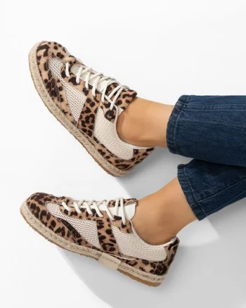 Sneakers dama Dianka leopard