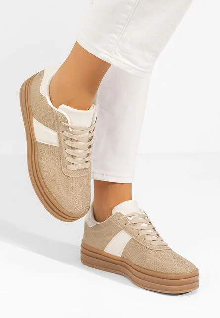 Sneakers dama Lakesha bej