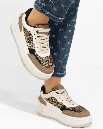 Sneakers dama Jolyna leopard