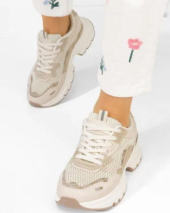 Sneakers dama Marylin bej