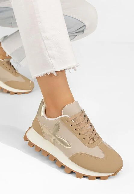 Sneakers dama Dionne bej
