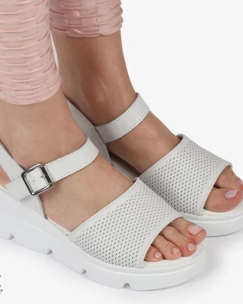 SAndale DAMA DIN PIELE NATURALA CU TALPA INALTA CRL1420