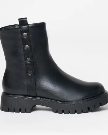 Ghete dama din Piele Ecologica CRL0630 Negru