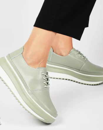 PANTOFI CASUAL Dama Piele Naturala CU SIRET CRL1439 BARILLA