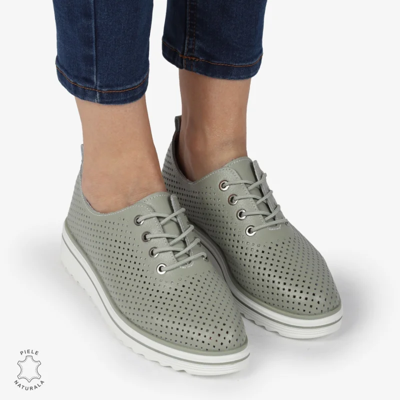 Pantofi casual dama din Piele naturală CRL0113 BARILLA
