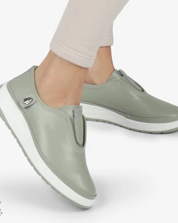 Pantofi Casual dama din Piele naturala CONFORTABILI SLIP-ON CRL1336 BARILA