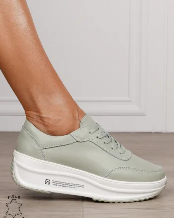 Pantofi casual dama din Piele naturală CRL0058 BARILLA