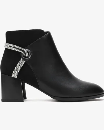 Botine dama din Piele Ecologica+Piele Ecologica Intoarsa CRL0662