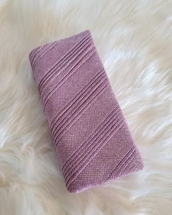 Geanta plic roz cu glitter, Dariyah