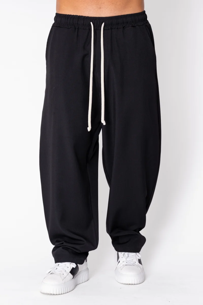 Pantaloni lungi Ballon Oversized Black