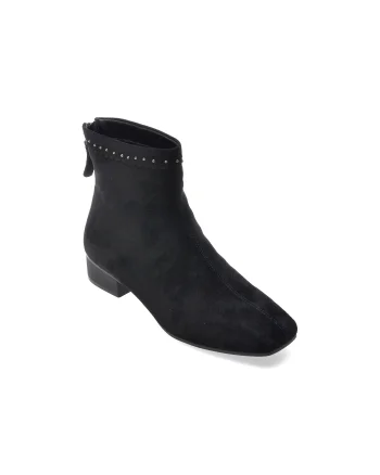 Ghete FLAVIA PASSINI negre, 25803, din piele intoarsa