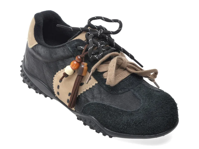 Pantofi sport GRYXX negri, 21691, din piele ecologica