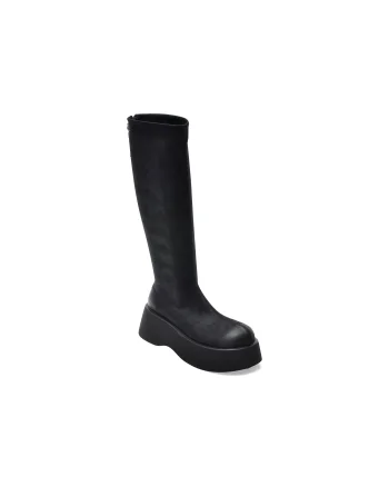 Cizme GRYXX negre, 2556, din material textil