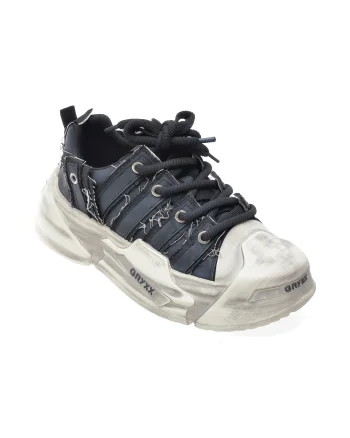 Pantofi sport GRYXX bleumarin, 1310, din piele naturala