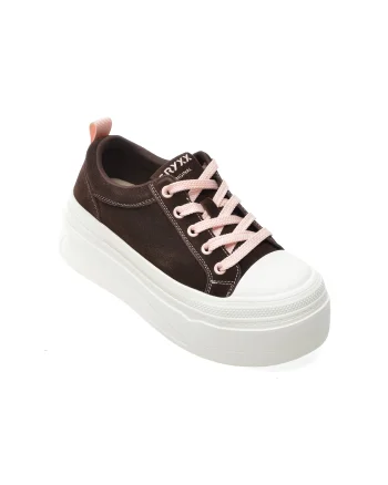 Pantofi sport GRYXX maro, 2602, din piele intoarsa