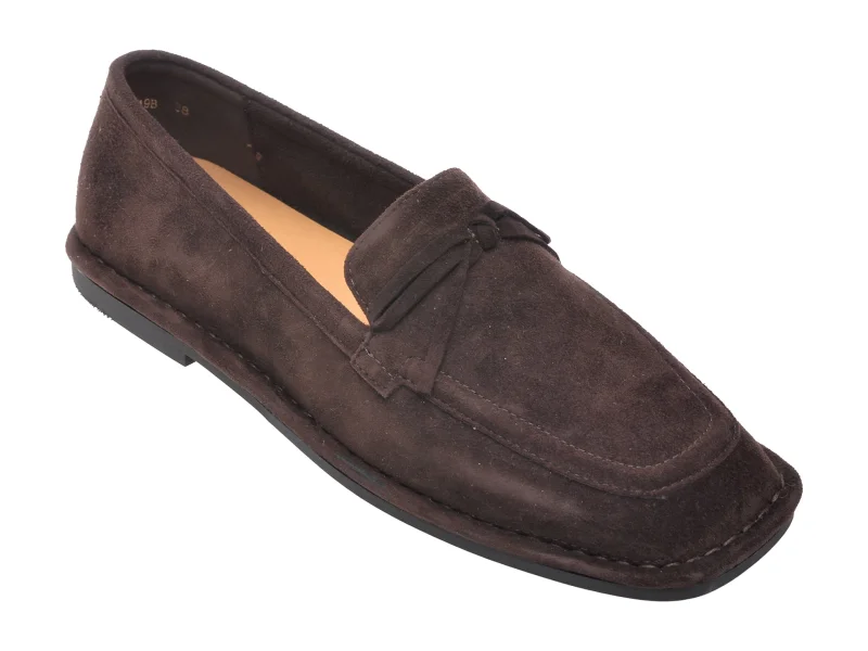 Mocasini EPICA maro, V1688, din piele intoarsa