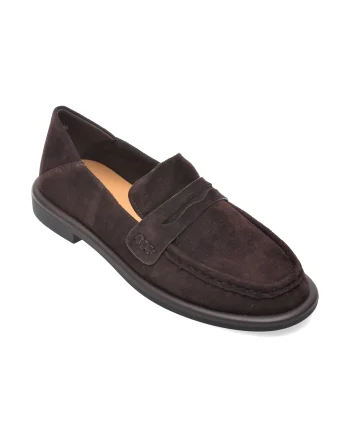 Mocasini EPICA maro, V1729D1, din piele intoarsa