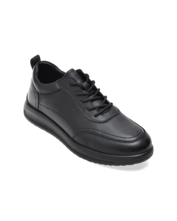 Pantofi GRYXX negri, SG1, din piele naturala