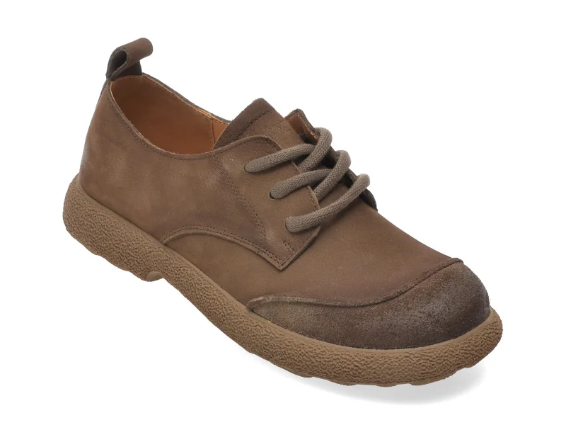 Pantofi GRYXX verzi, C3401, din piele naturala