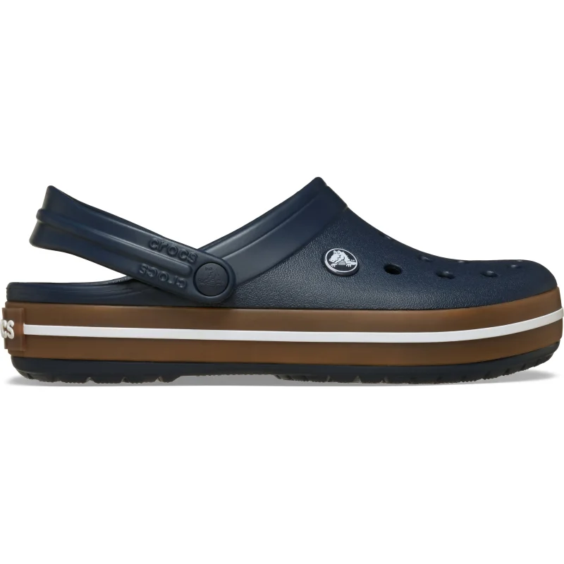 Saboti Crocs Crocband Gum Clog Albastru - Navy