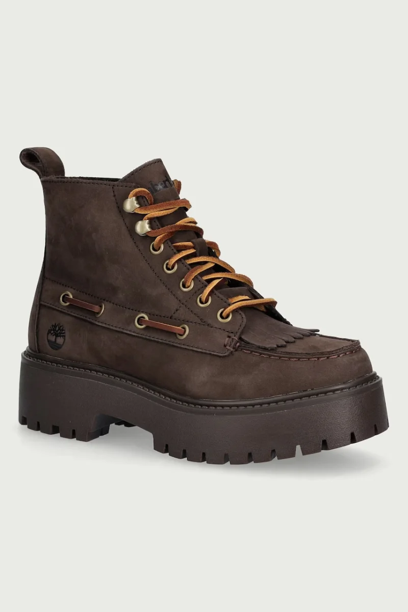 Timberland  botine cu platformă pentru femei din nubuck Stone Street