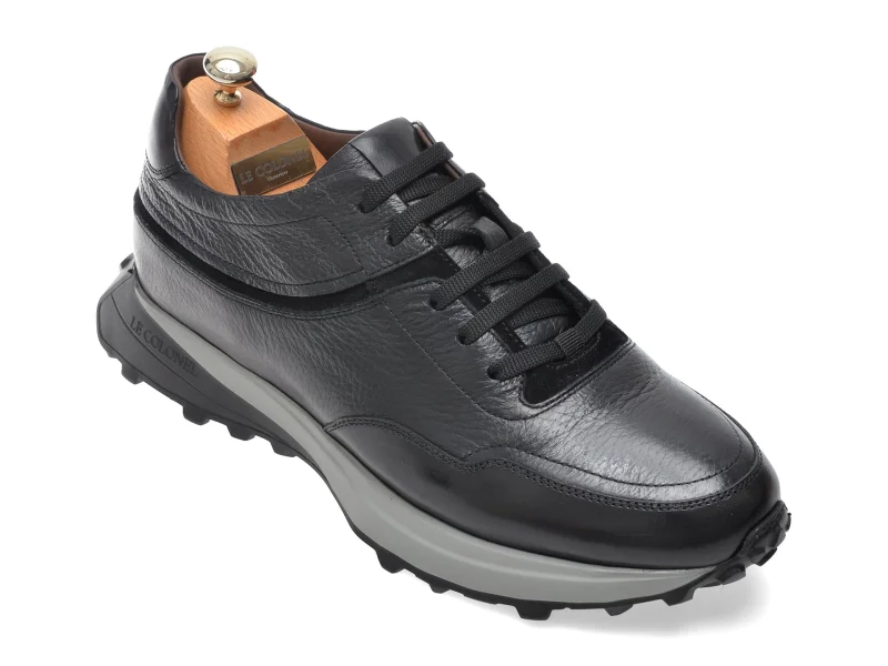 Pantofi sport LE COLONEL negri, 66738, din piele naturala