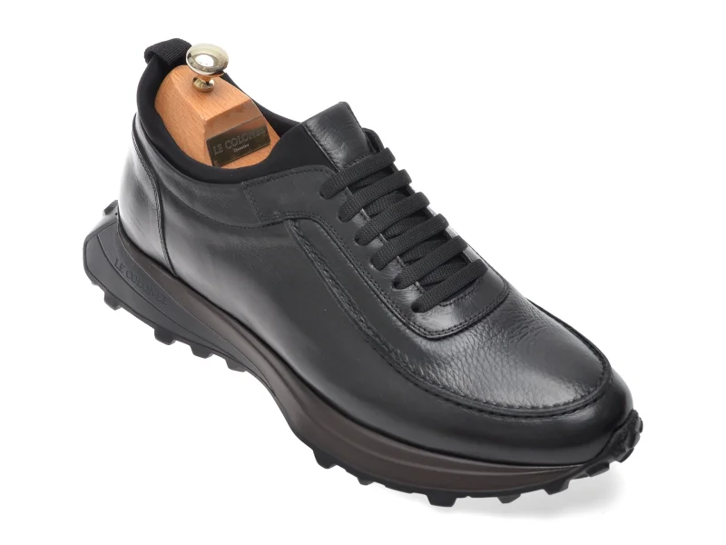 Pantofi sport LE COLONEL negri, 66752, din piele naturala