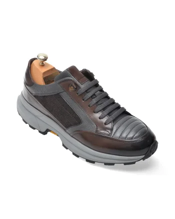 Pantofi sport LE COLONEL maro, 77701, din piele naturala