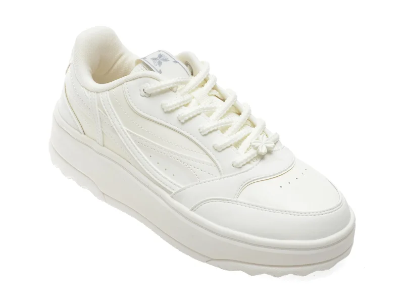 Pantofi sport ANTA albi, 2638035, din piele ecologica