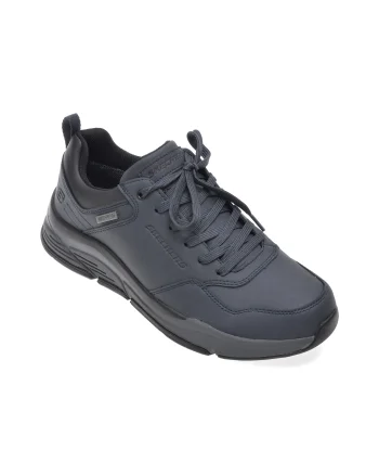 Pantofi sport SKECHERS bleumarin, BENAGO, din piele naturala