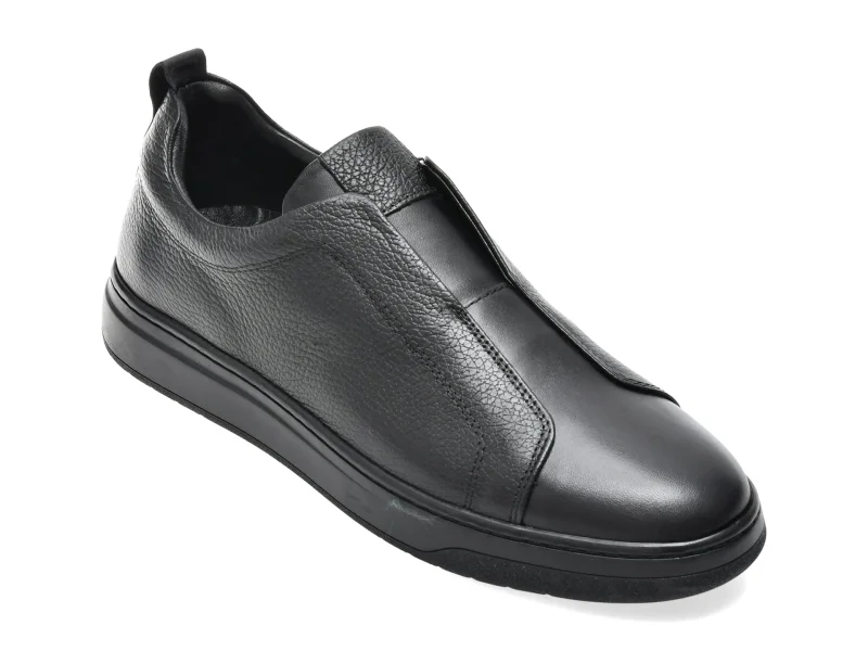 Pantofi sport GRYXX negri, BF2080, din piele naturala