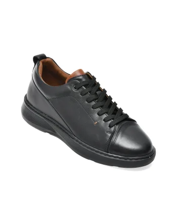 Pantofi sport GRYXX negri, HRZ308, din piele naturala