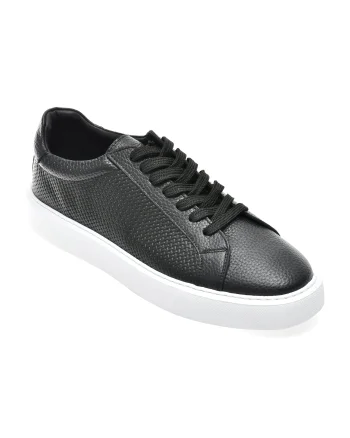 Pantofi sport GRYXX negri, LST110, din piele naturala