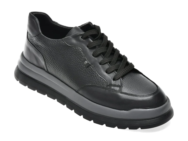 Pantofi sport GRYXX negri, TRL01, din piele naturala