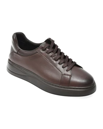 Pantofi sport GRYXX maro, HRZ705, din piele naturala