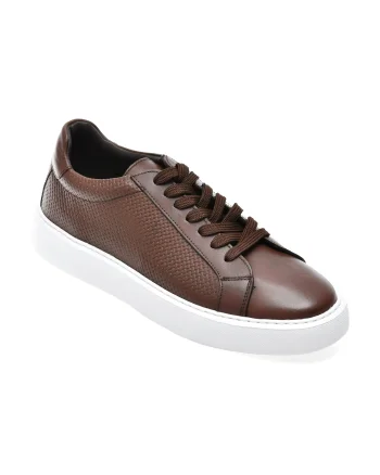Pantofi sport GRYXX maro, LST110, din piele naturala