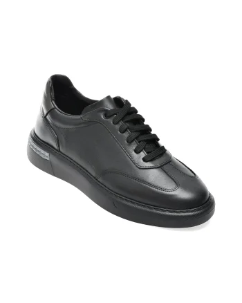 Pantofi sport GRYXX negri, BF048, din piele naturala