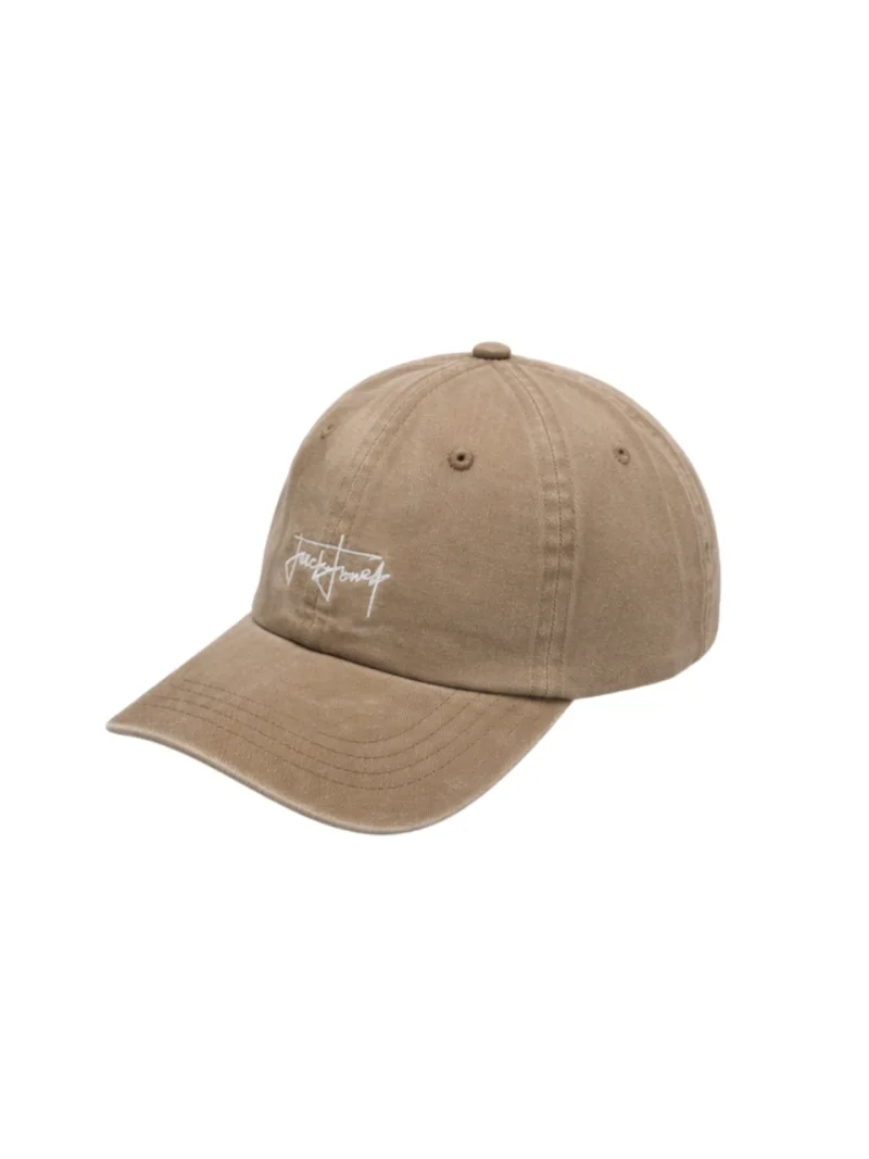 Jack & Jones Sapca barbati, cu logo, din bumbac, Maro (SELECTATI MARIMEA: Universala)