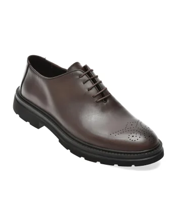 Pantofi eleganti OTTER maro, FH2011, din piele naturala