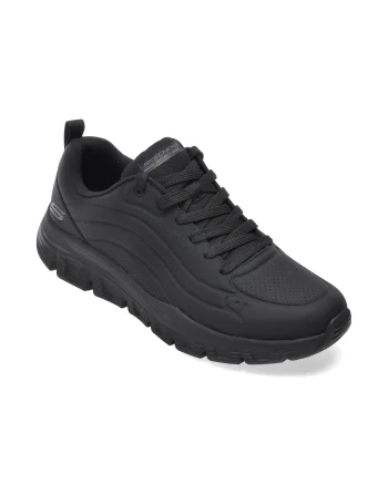 Pantofi sport SKECHERS negri, BOBS B LITE, din piele ecologica