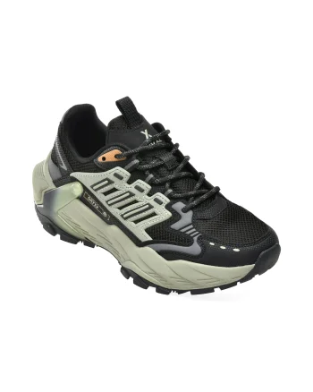 Pantofi sport GRYXX negri, 151025, din material textil