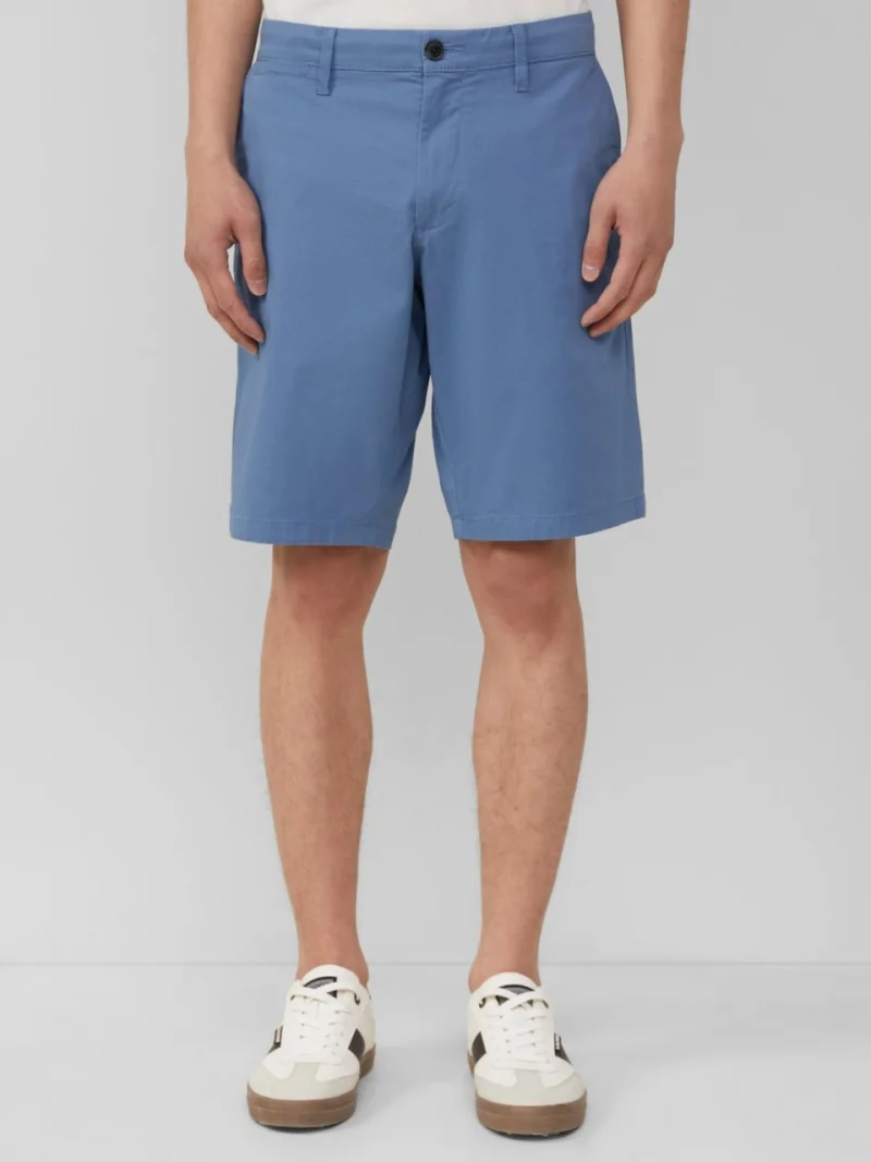 s.Oliver Pantaloni scurti barbati chino, Phoenix cu croiala Regular fit si talie medie, Albastru inchis (SELECTATI MARIMEA: 29)
