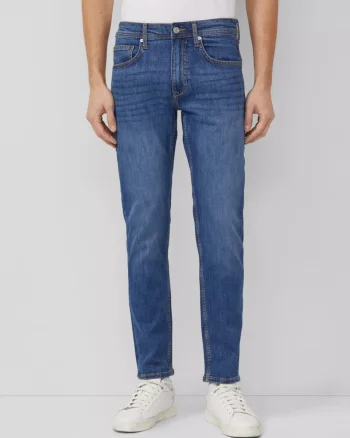s.Oliver Blugi barbati Nelio, cu talie medie si croiala Slim fit, Albastru (SELECTATI MARIMEA: 29, SELECTATI LUNGIMEA: 32)