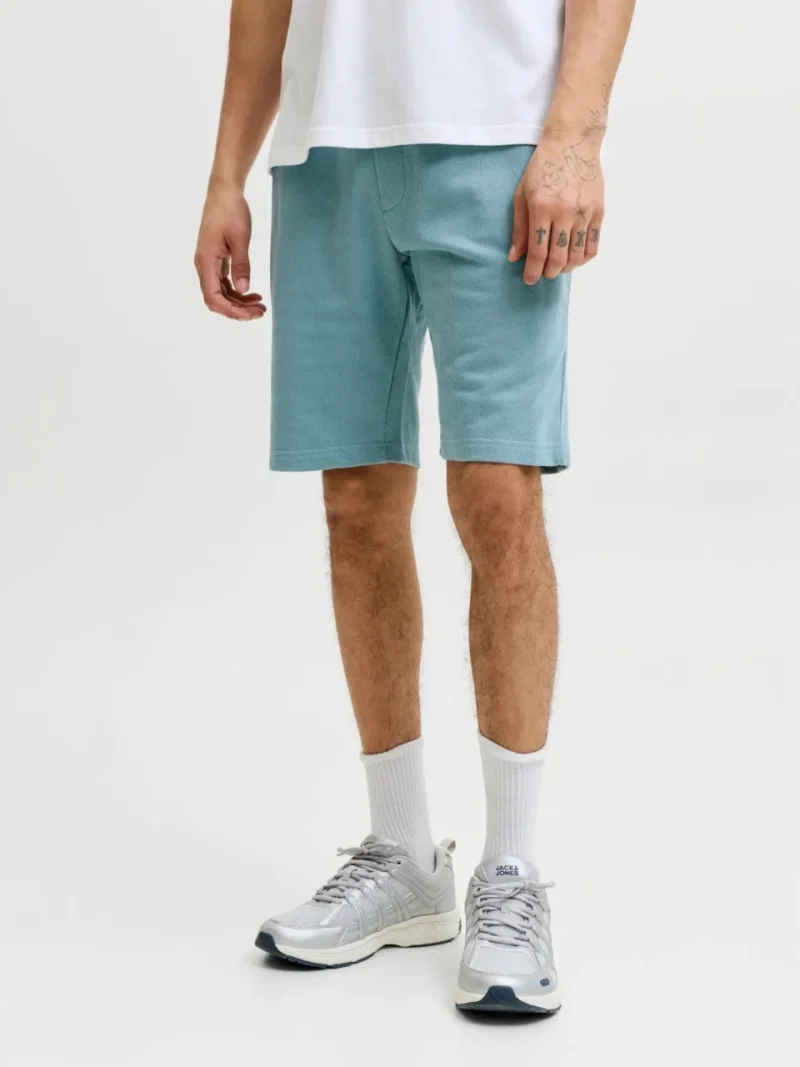 Jack & Jones Pantaloni scurti barbati, GORDON COLLEGE, Turcoaz (SELECTATI MARIMEA: S)