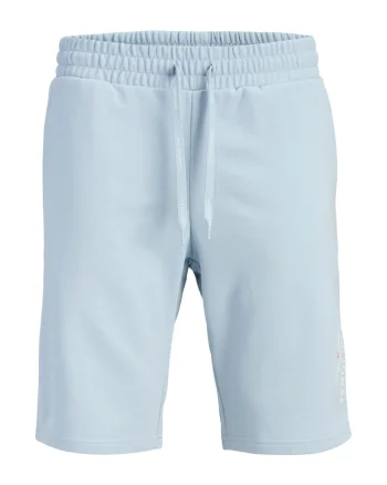Jack & Jones Pantaloni scurti de trening barbati, JPSTARCHIE, Regular Fit, Albastru deschis (SELECTATI MARIMEA: S)