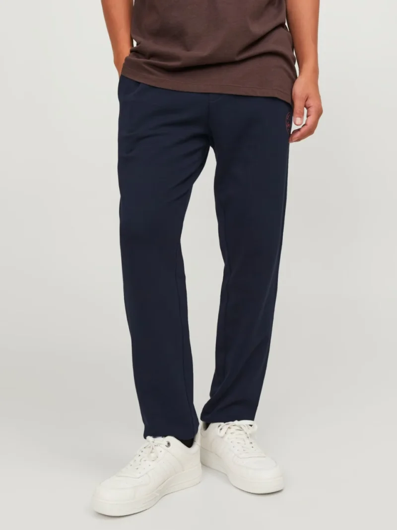 Jack & Jones Pantaloni de trening barbati, JPSTGORDON SHARK, Regular fit, Bleumarin inchis (SELECTATI MARIMEA: S)