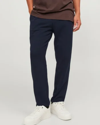 Jack & Jones Pantaloni de trening barbati, JPSTGORDON SHARK, Regular fit, Bleumarin inchis (SELECTATI MARIMEA: S)