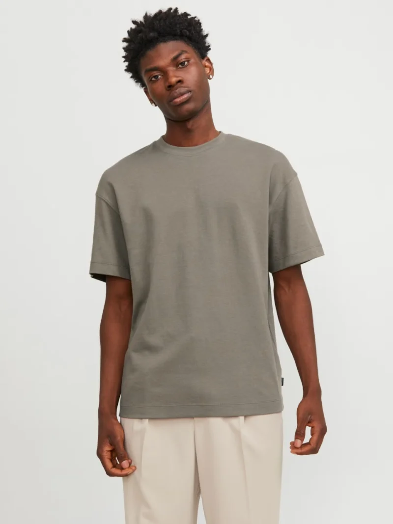 Jack & Jones Tricou barbati JJEURBAN EDGE TEE SS, Loose Fit, Olive (SELECTATI MARIMEA: S)