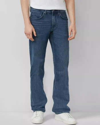 s.Oliver Blugi barbati Mauro, cu talie medie, Regular fit, Tapered leg, Albastru (SELECTATI MARIMEA: 29, SELECTATI LUNGIMEA: 32)
